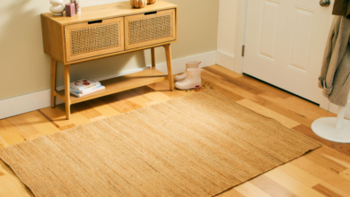 Elevate Your Space with Textured Rugs for the Living Room and Large Washable Rugs