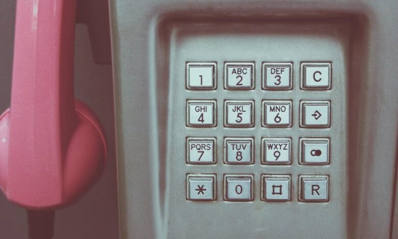 telecommunications phone numbers listed