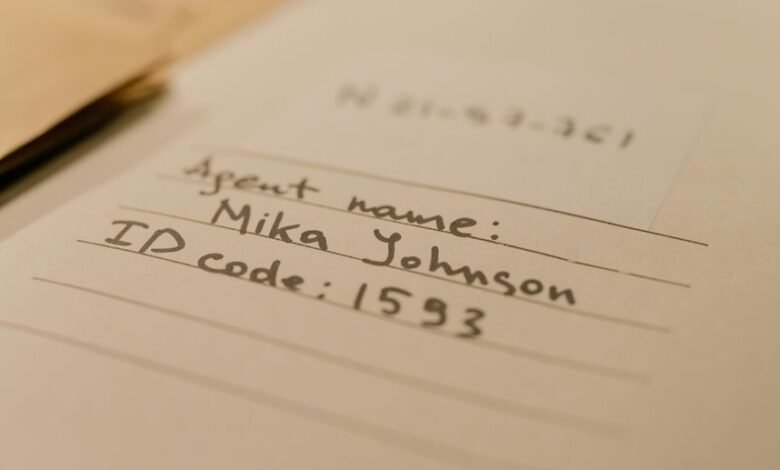 core index record numbers